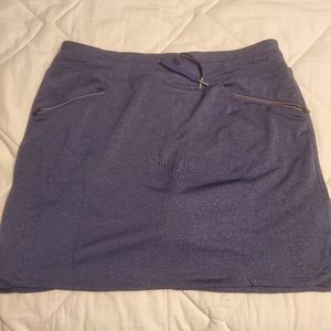 Tangerine active wear skort